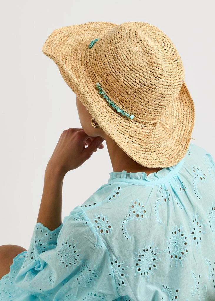 MELISSA ODABASH Elle raffia cowboy hat 4