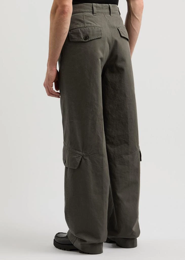 Dries Van Noten Paxford cotton cargo trousers 3