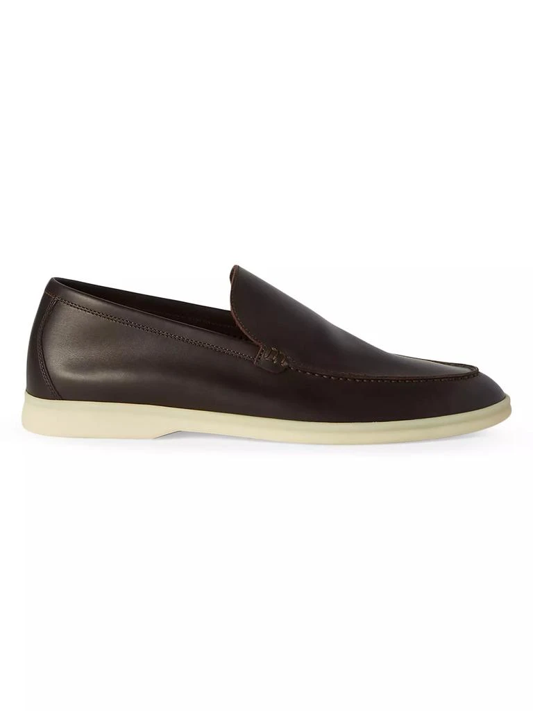 Loro Piana Summer Walk Leather Loafers 1