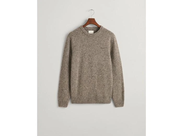 Gant Wool Nepps Crew Neck Sweater 1