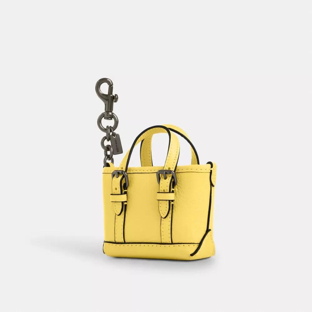 Coach Mini Warner Tote Bag Charm 1