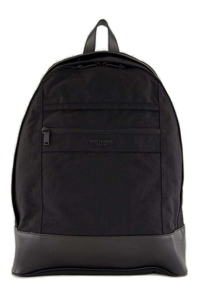 SAINT LAURENTリュック　バックパック Saint Laurent Logo Debossed Zip-Up City Backpack – On Sale
