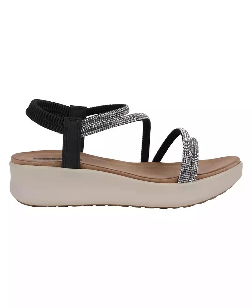 GC Shoes Women's Emory Embellished Wedge Sandals 2
