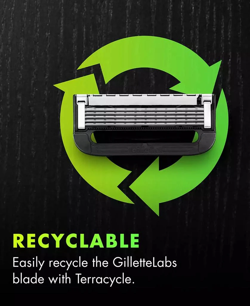 GilletteLabs Heated Razor Blade Refills, 4-Pk. 3