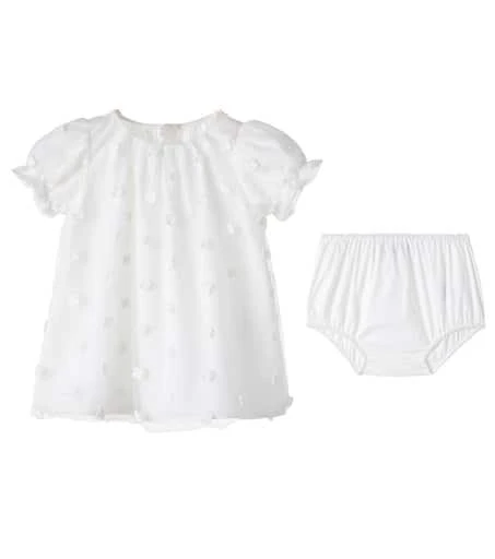 Bonpoint Baby Lelisa dress and bloomers set 5