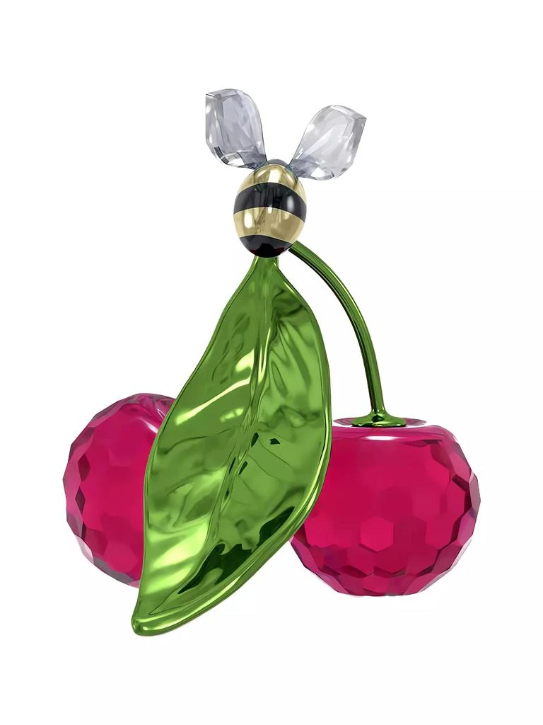 Swarovski Idyllia Bee &amp; Cherry Crystal Figurine 3