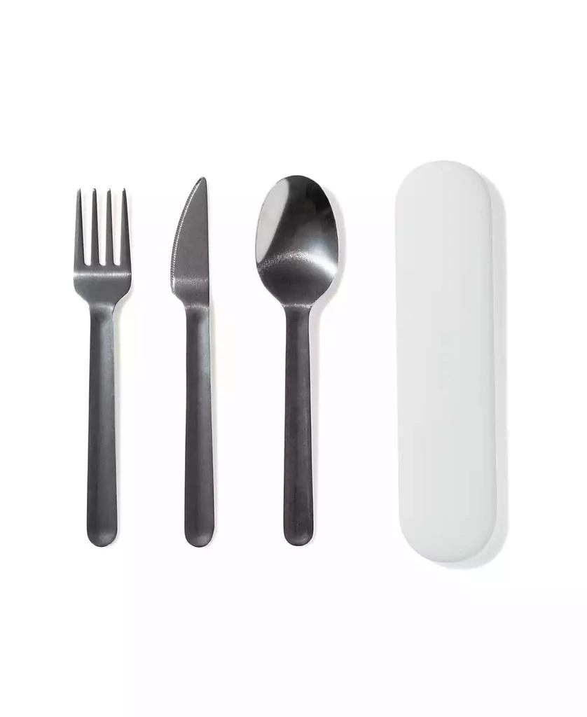 W&P w&p Set of 4 Stainless Steel and Silicone Utensil 3