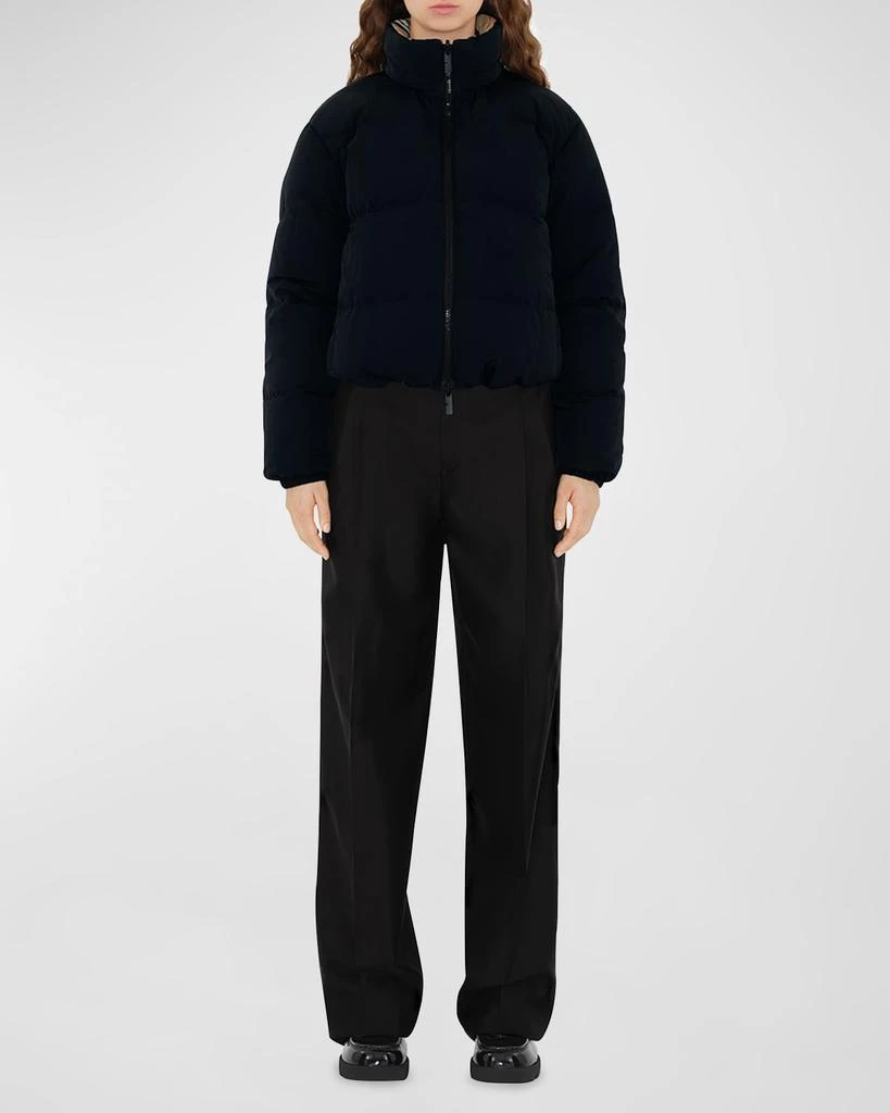 Burberry Reversible Check Short Puffer Jacket 3