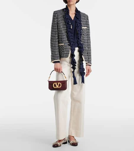 Valentino Valet du Roi floral jacquard ballet flats 3