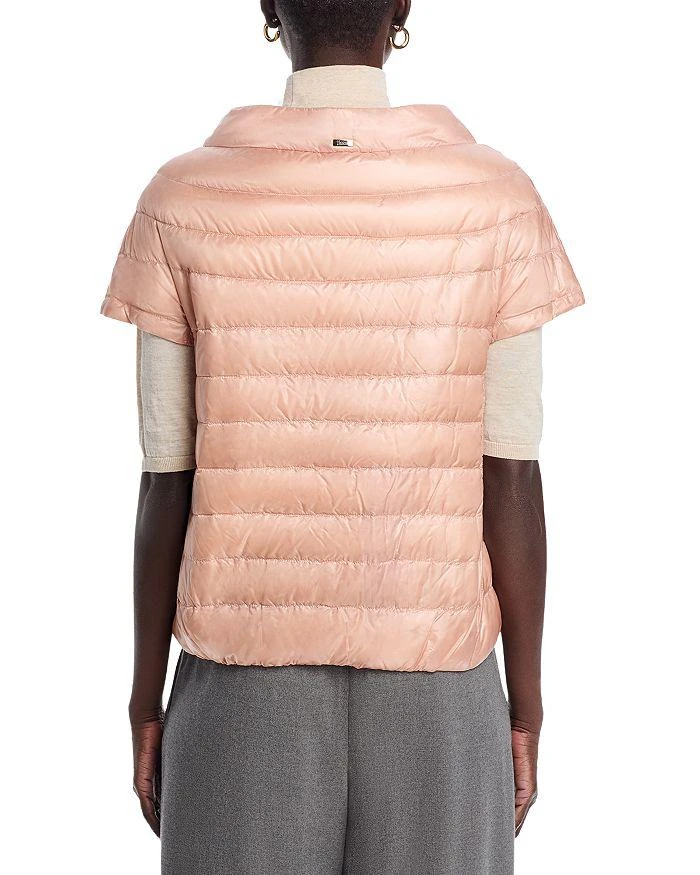 Herno Iconico Greta Cap Sleeve Puffer Coat 3