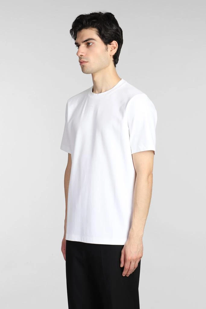 Theory T-shirt In White Viscose 4