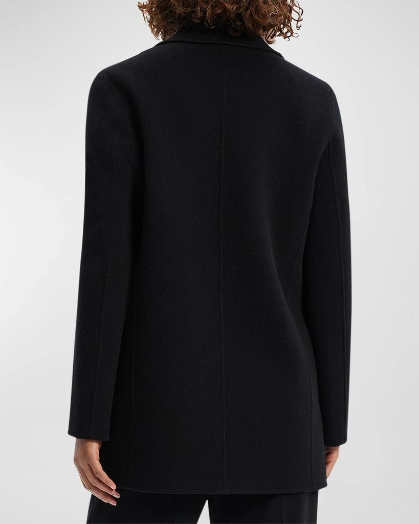 Theory Double Face Wool-Cashmere Coat 5