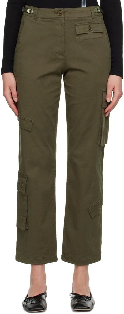 TheOpen Product Khaki Cargo Trousers 1