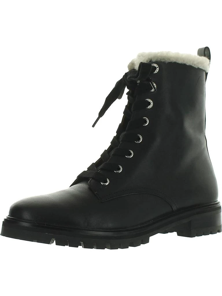 Kate Spade Jemma Womens Leather Ankle Combat & Lace-up Boots 5