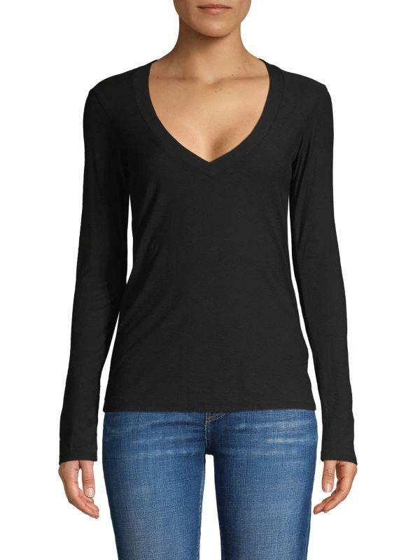 James Perse Long Sleeve Top 1