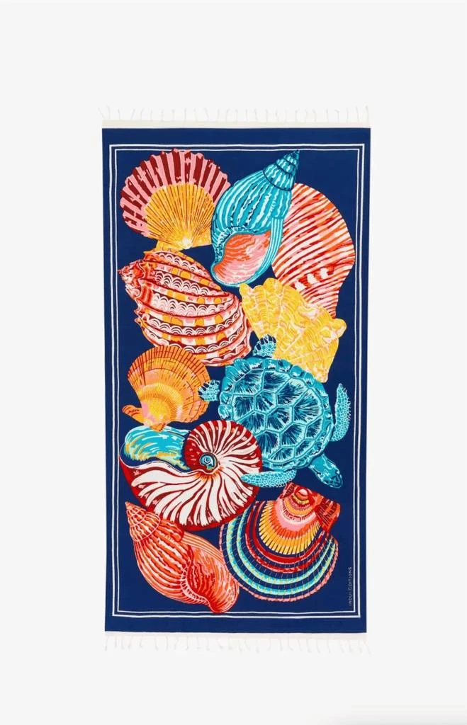 Inoui Editions Galapagos Towel In Navy