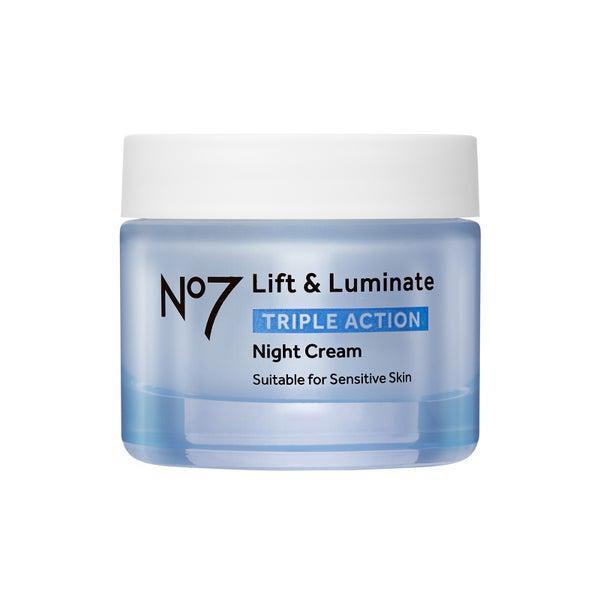 No7 Lift & Luminate Triple Action Night Cream 50ml