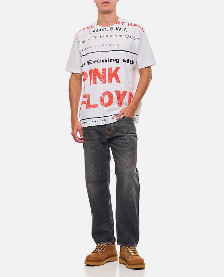 Junya Watanabe Printed Pink Floyd Cotton T-shirt