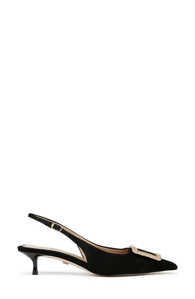Sam Edelman Kammie Slingback Pointed Toe Kitten Heel Pump 3