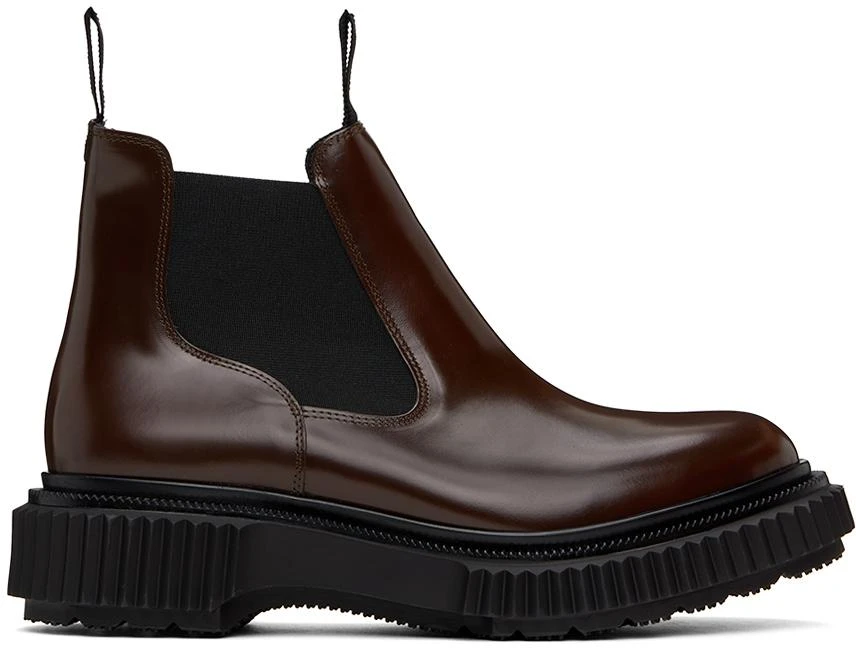 Adieu Brown Type 191 Chelsea Boots 1