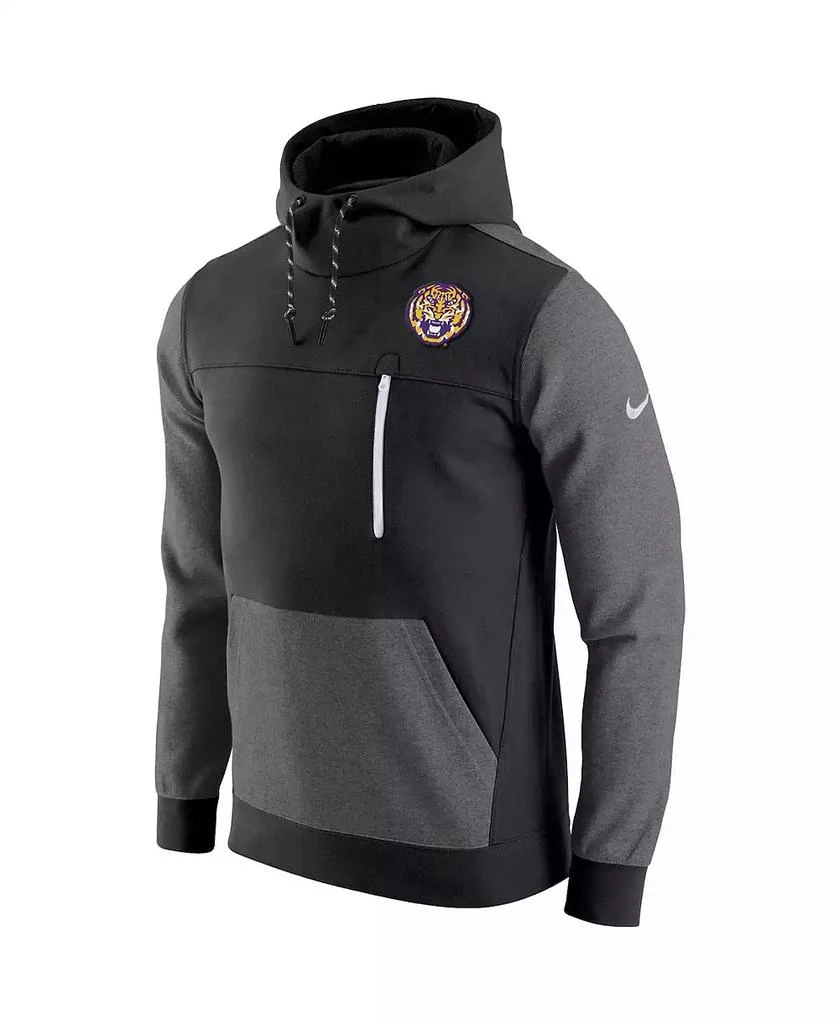 NIKE Men's Black LSU Tigers AV-15 2.0 Pullover Hoodie 3