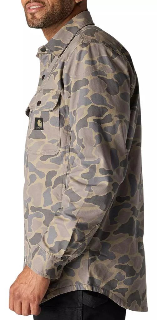 Carhartt Carhartt Men's Canvas Fleece Lined Shirt Jacket 5