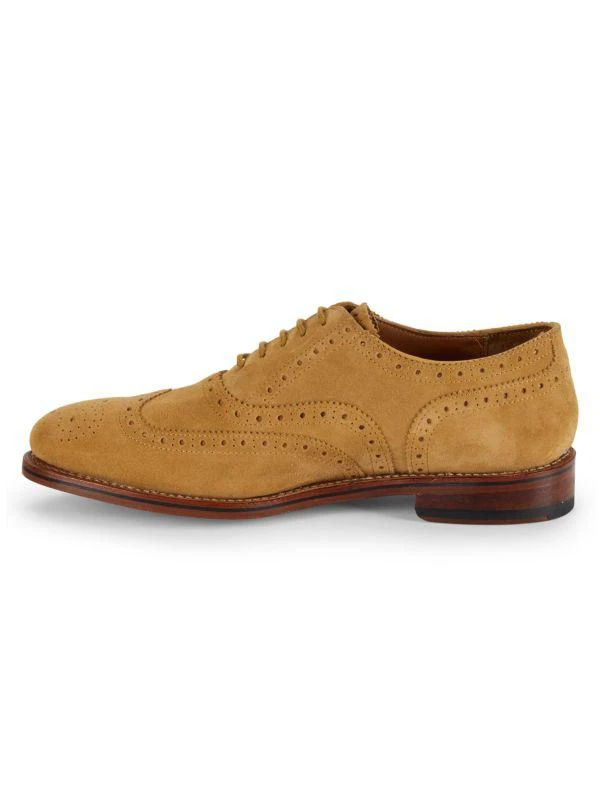 Allen Edmonds Hendrix Perforated Suede Oxford Shoes 4