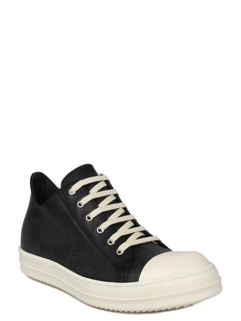 Rick Owens Rick Owens Round-Toe Low-Top Sneakers 2