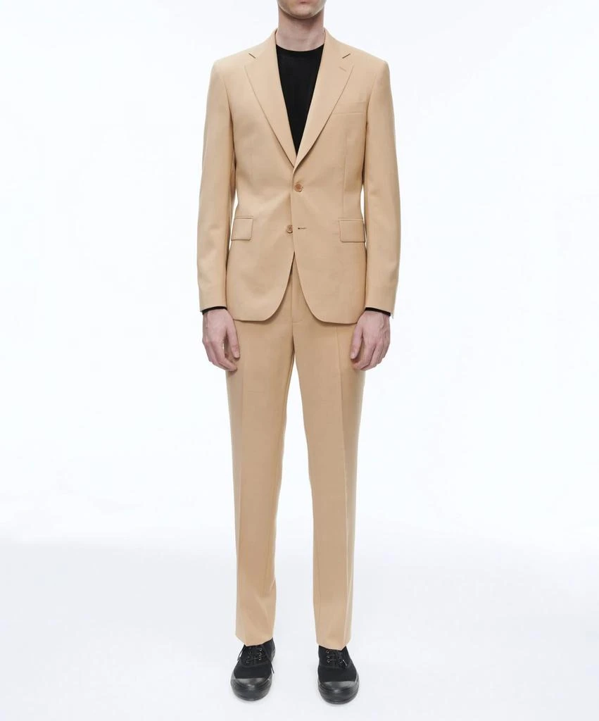 预计3周后发货 Fursac Costume 2 Pièces En Toile De Laine Moutarde - Safran - Homme 5