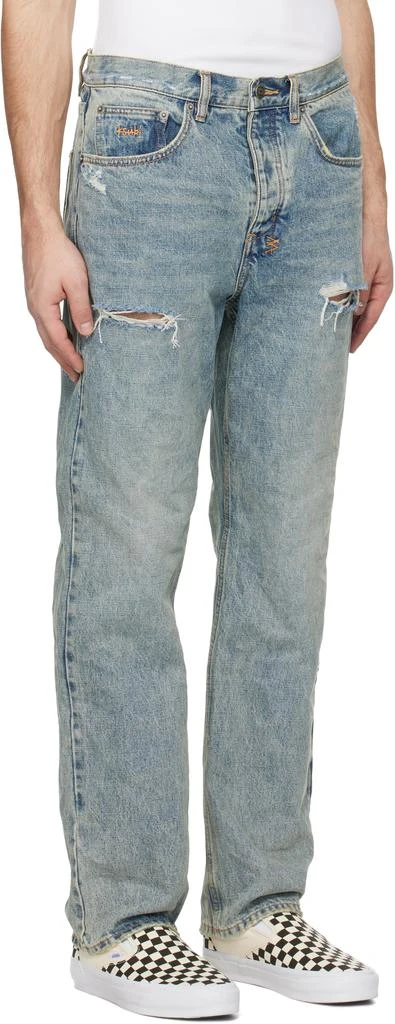 Ksubi Blue Anti K Stage Dive Trashed Jeans 2