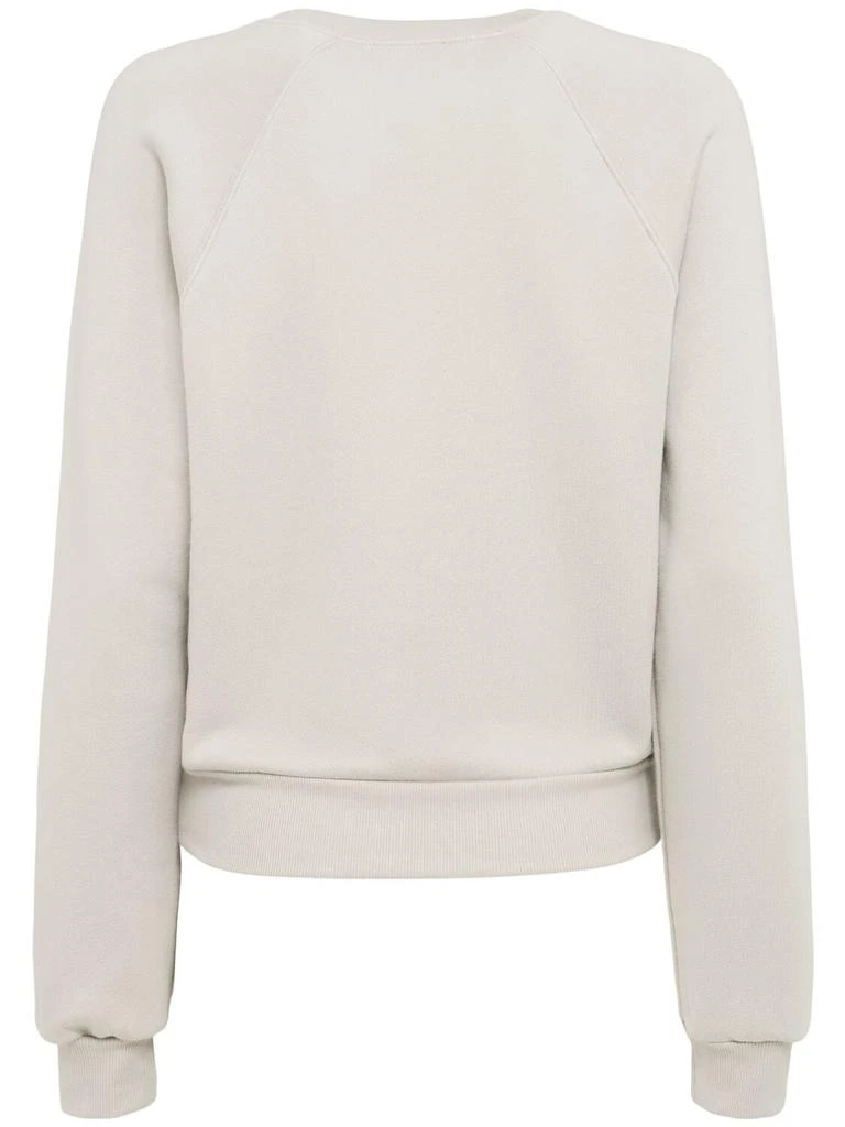 ÉTERNE Shrunken Raglan Sweatshirt 3