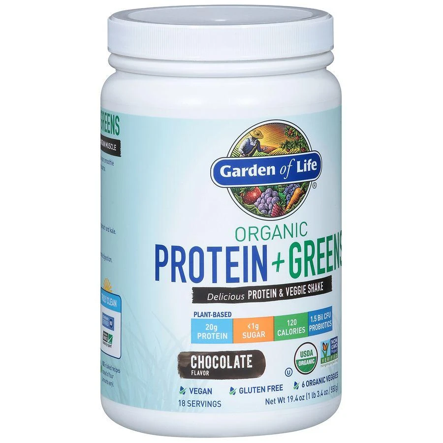 Garden of Life Organic Protein + Greens 2