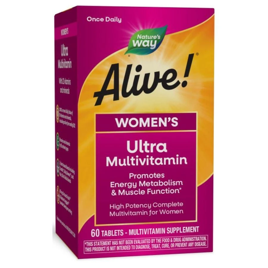 Nature's Way Alive! Once Daily Women's Ultra Potency Multivitamin 1