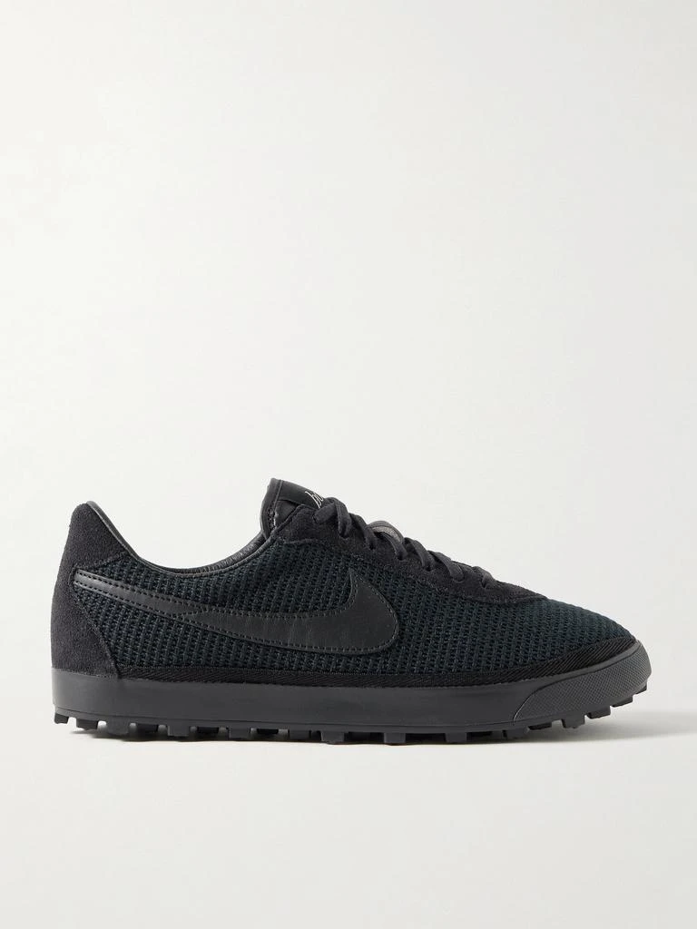 NIKE X Bode “astrograbber” 皮革绒面革边饰华夫格运动鞋 1