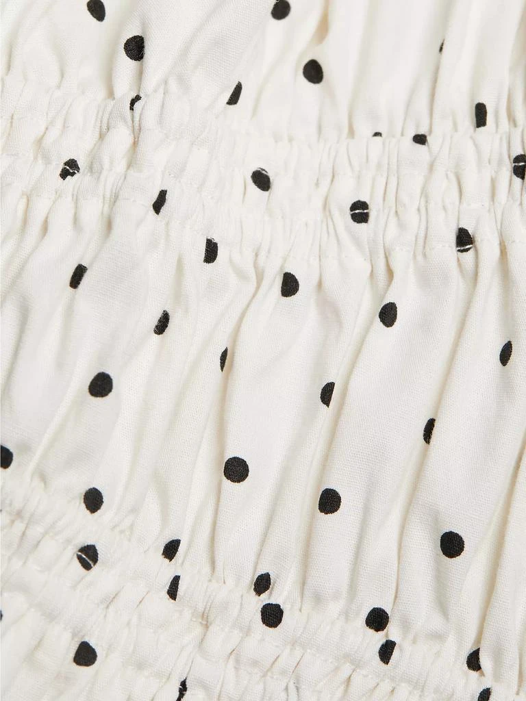 Wayf Veronica Polka Dot Cotton Maxi Dress 7