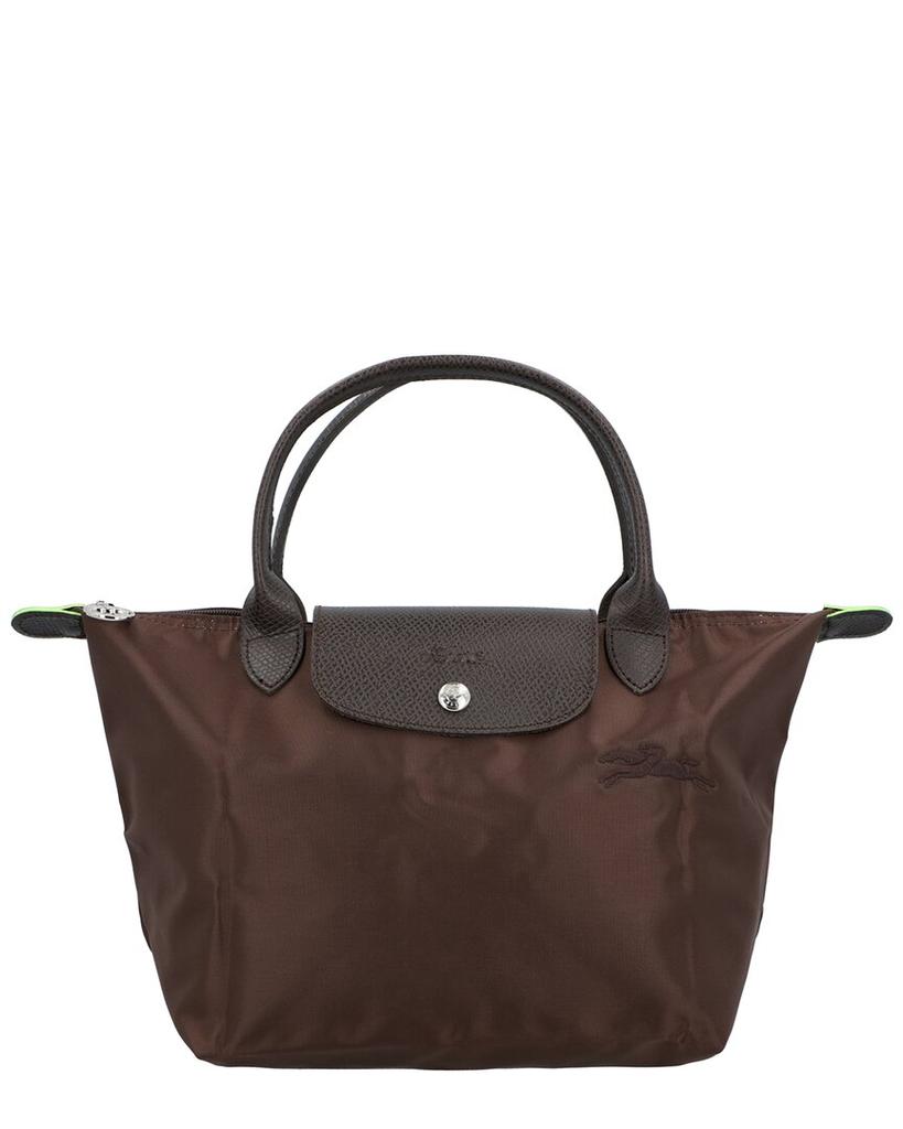Longchamp MOCHA COLOURED LE PLIAGE GREEN M BAG - Tote Bags