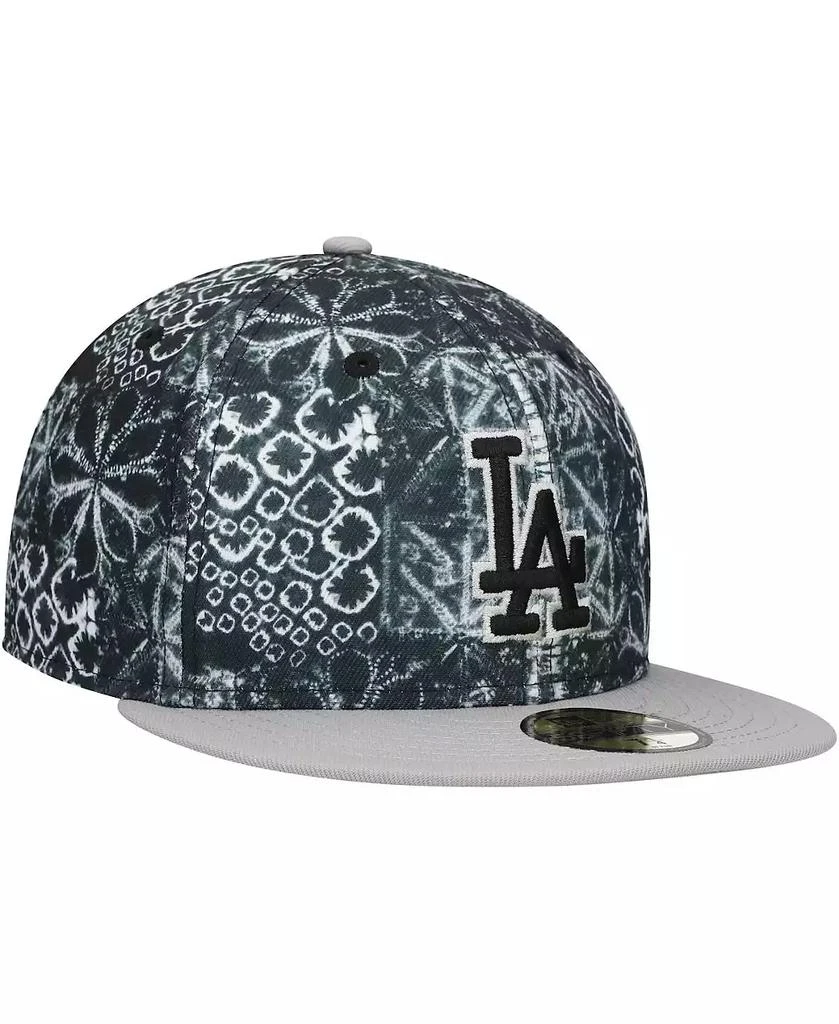 New Era Men's Black Los Angeles Dodgers Sands 59FIFTY Fitted Hat 2