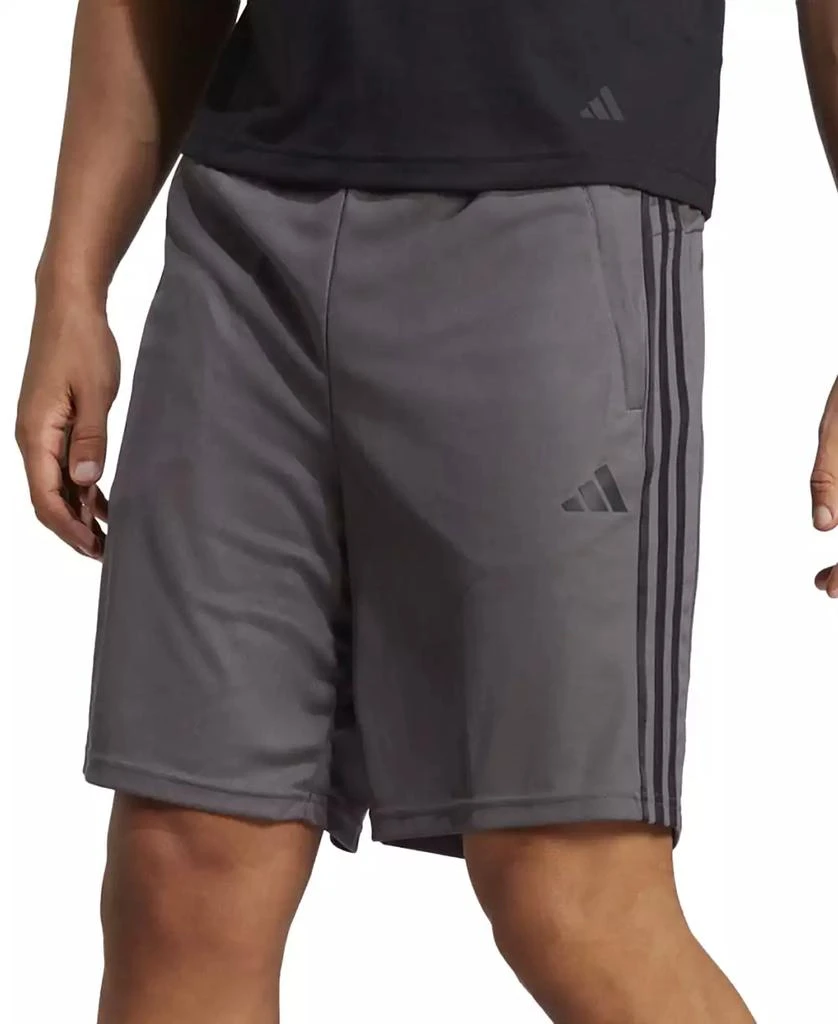Adidas Men's Train Essentials Classic-Fit AEROREADY 3-Stripes 10" Training Shorts 1