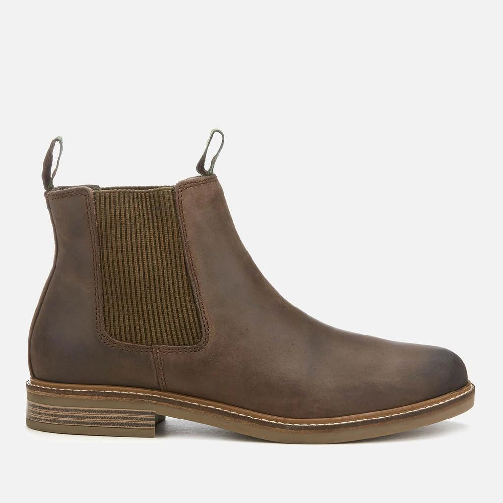 Barbour Men's Farsley Leather Chelsea Boots - Choco 1