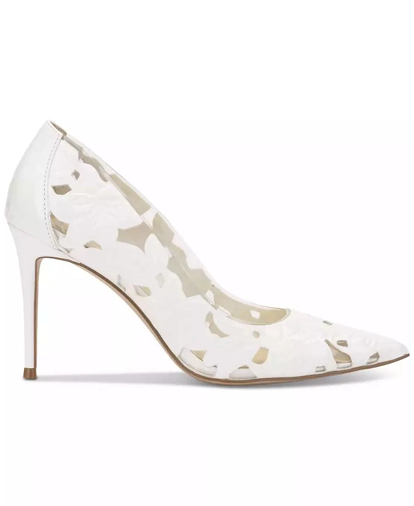 Jessica Simpson Women's Erinia Cutout Floral Pumps 2