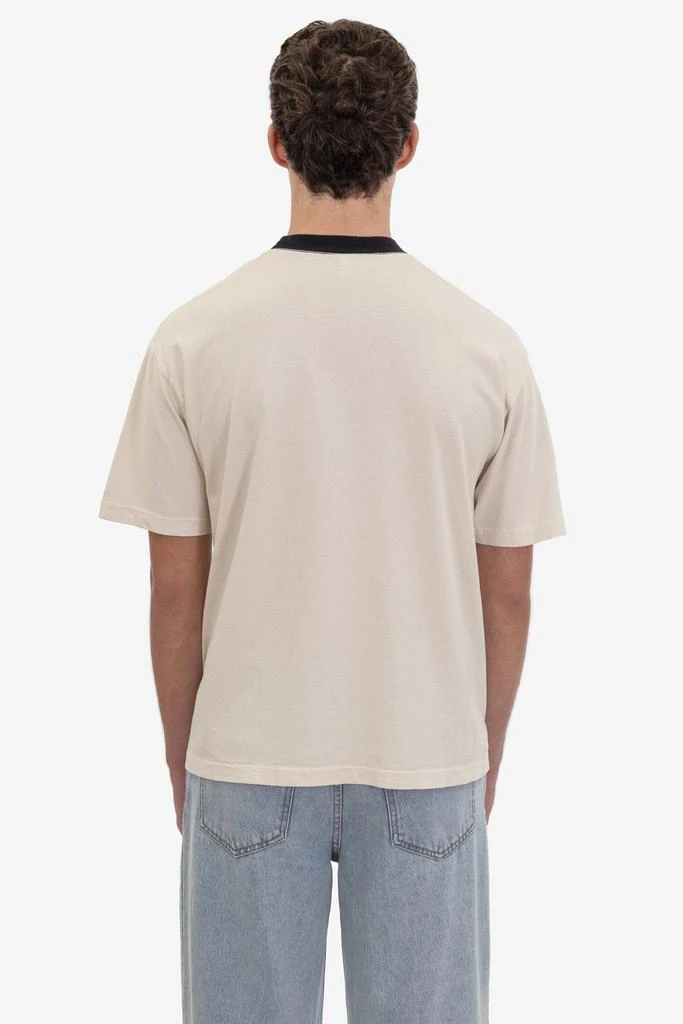 Los Angeles Apparel 1801GDRIN - 6.5oz Garment Dye Crew Neck Ringer T-Shirt 13
