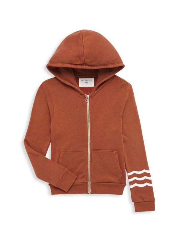 Sol Angeles Little Girl's & Girl's Waves Zip Hoodie