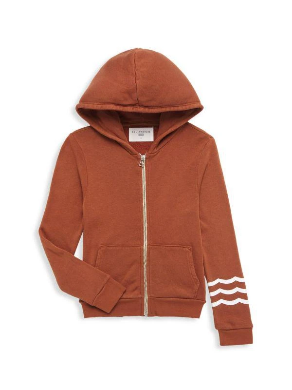 Sol Angeles Little Girl's & Girl's Waves Zip Hoodie 1