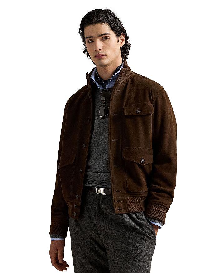 Ralph Lauren Suede Utility Jacket