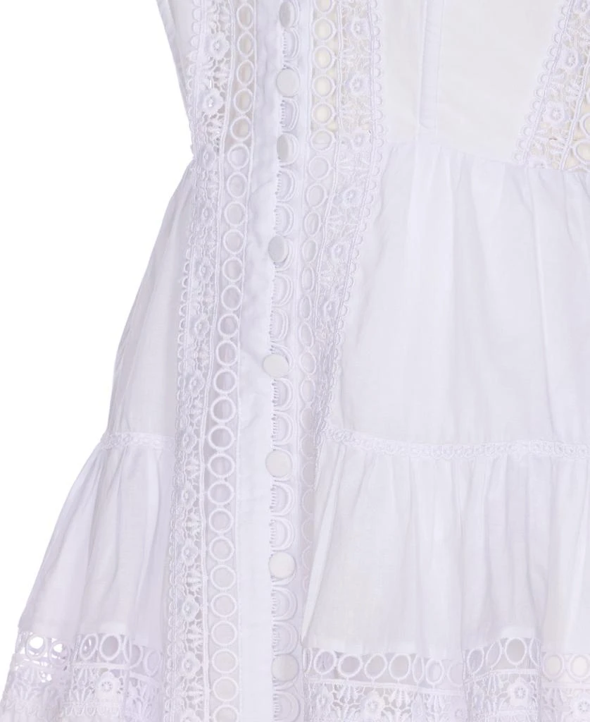 Charo Ruiz Ibiza Charo Ruiz Ibiza Lace Trim Mini Dress 3