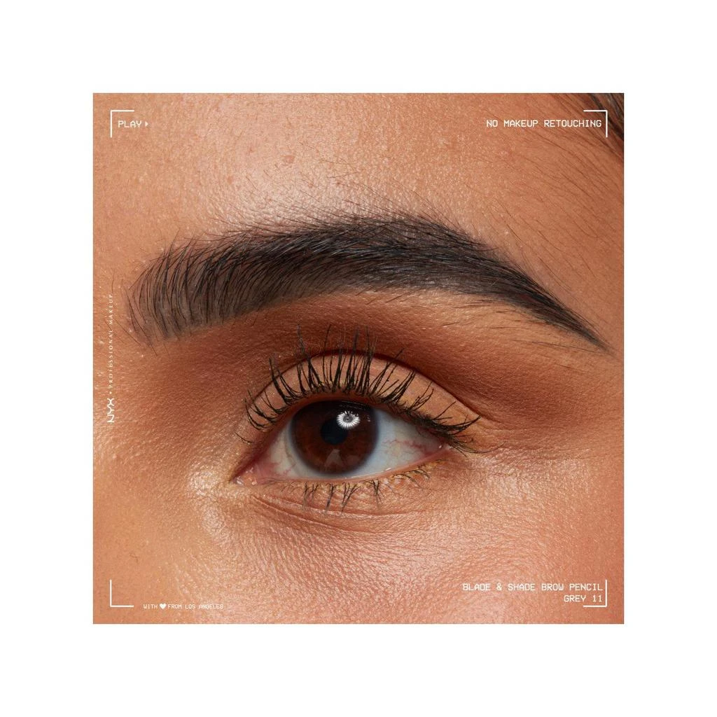 Octopus x Nyx Blade & Shade, Crayon Sourcils Double Embout, Tenue Jusqu'À 16H, Ash Blonde 29
