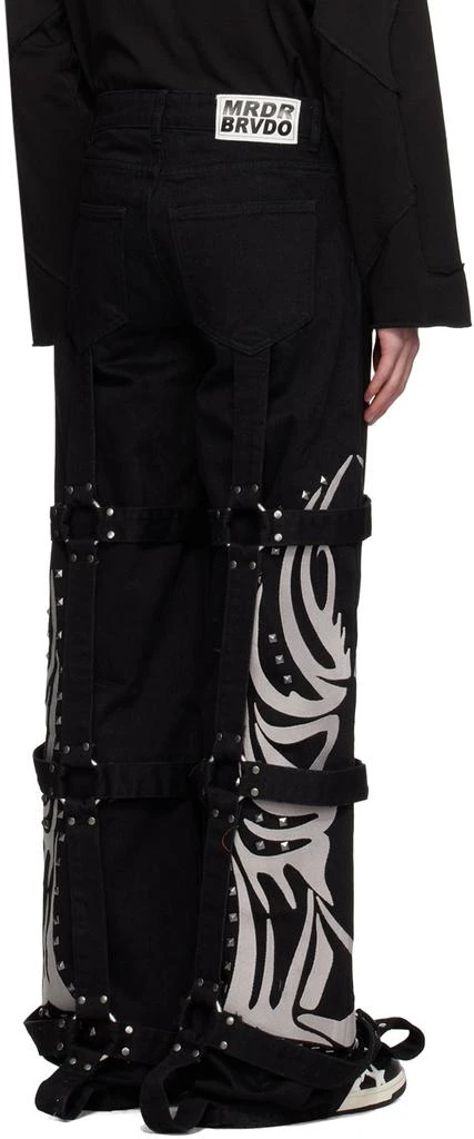 Who Decides War Black Bondage Jeans 3