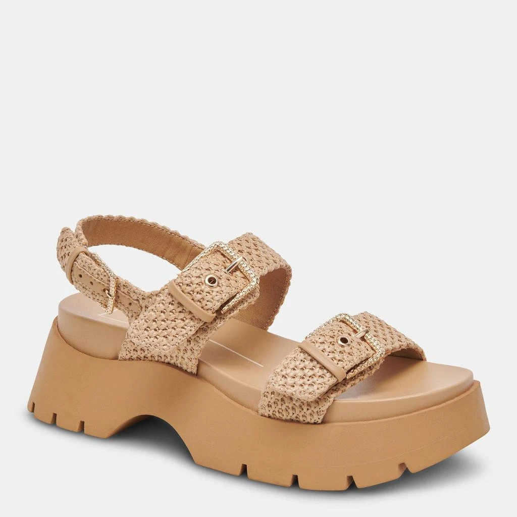 Dolce Vita PALDA SANDALS NATURAL RAFFIA 3