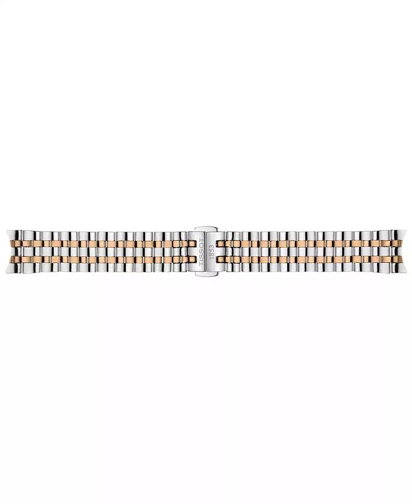 Tissot Women's Swiss Automatic Carson Premium Two-Tone Stainless Steel Bracelet Watch 30mm 4