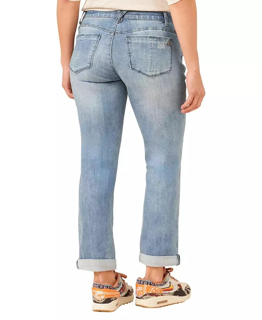 Democracy Women's Mid-Rise AB Solution Girlfriend Jeans 2